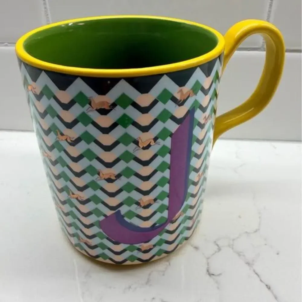 Anthropologie Monogram J Mug $10 Stamford